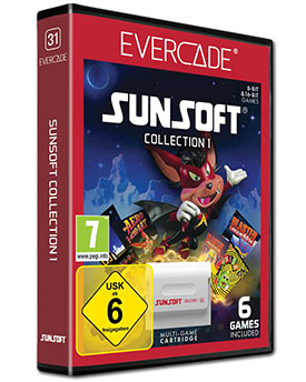 EVERCADE 31: Sunsoft Collection 1