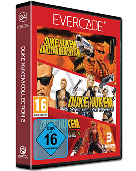 EVERCADE 34: Duke Nukem Collection 2