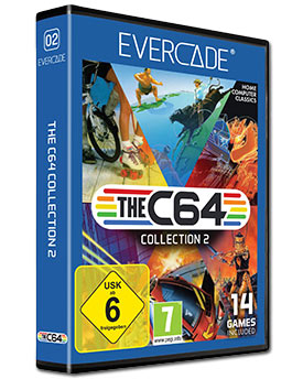 EVERCADE Blue 02: The C64 Collection 2