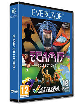 EVERCADE Blue 03: Team 17 Amiga Collection 1