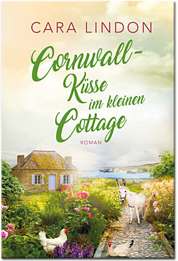 Cornwall-Küsse im kleinen Cottage