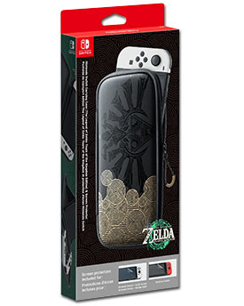 Carrying Case & Screen Protector - Zelda: Tears of the Kingdom-Edition