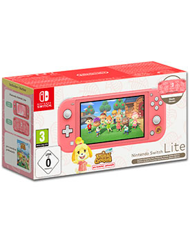 Nintendo Switch Lite -Animal Crossing: New Horizons Isabelle Aloha Edition-