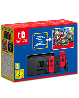 Nintendo Switch (2019) - Super Mario Odyssey Set