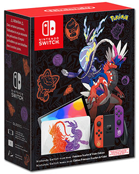 Nintendo Switch OLED - Pokémon Karmesin & Purpur Edition