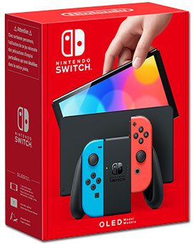 Nintendo Switch OLED -Red/Blue-