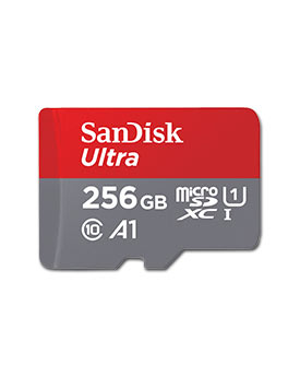 microSDXC UHS-I with Adapter 256 GB