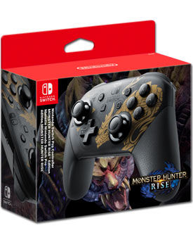 Controller Pro Switch - Monster Hunter Rise Edition (Nintendo)