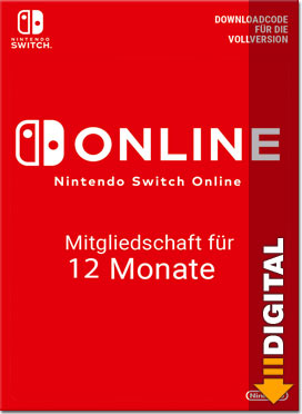 Nintendo Switch Online - Membership 12 Monate (Einzelaccount)