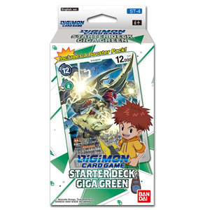 Digimon Card Game Starter Deck Giga Green -EN-
