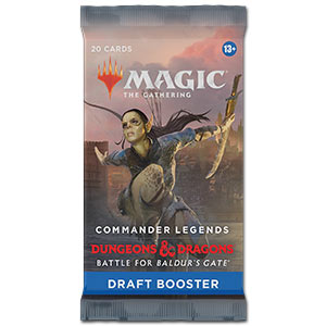 Magic Commander Legends D&D: Battle for Baldur’s Gate Draft Booster -EN-