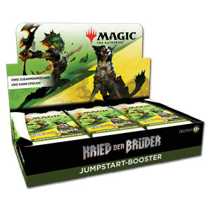 Magic Krieg der Brüder Jumpstart Booster Display -D-