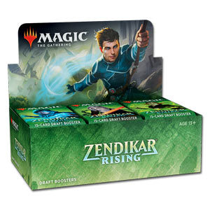 Magic Zendikar Rising Draft Booster Display -EN-