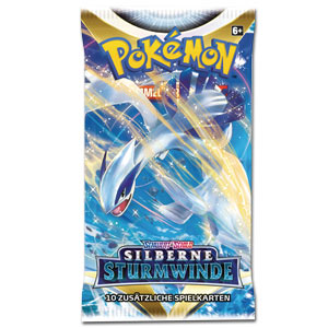 Pokémon Schwert & Schild: Silberne Sturmwinde Booster