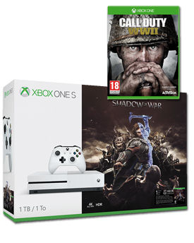 Xbox One S Konsole 1 TB - Call of Duty: WWII Set (Microsoft)