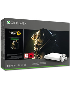 Xbox One X -White- 1 TB - Fallout 76 Set (Microsoft)