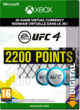 EA Sports UFC 4: 2200 UFC Points