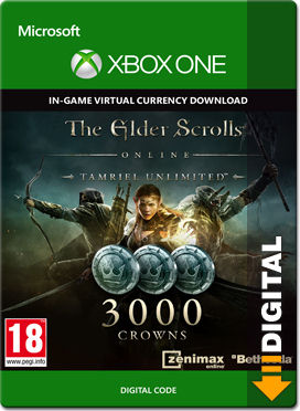 The Elder Scrolls Online: Tamriel Unlimited - 3000 Kronen