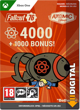 Fallout 76: 4000 (+1000) Atoms