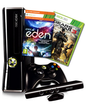 Xbox 360 Slim System PAL Kinect & Gears of War 3 Bundle 250 GB (Microsoft)