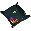 Würfelteller -Retro Tetris-