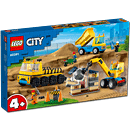 LEGO City: Baufahrzeuge und Kran mit Abrissbirne