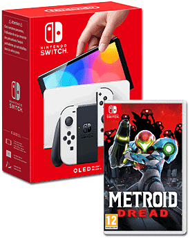 Nintendo Switch OLED Metroid Dread Set -White-