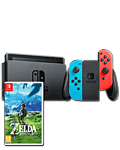Nintendo Switch - Zelda Set -Red/Blue- (Day 1 Lieferung) (Nintendo Switch)