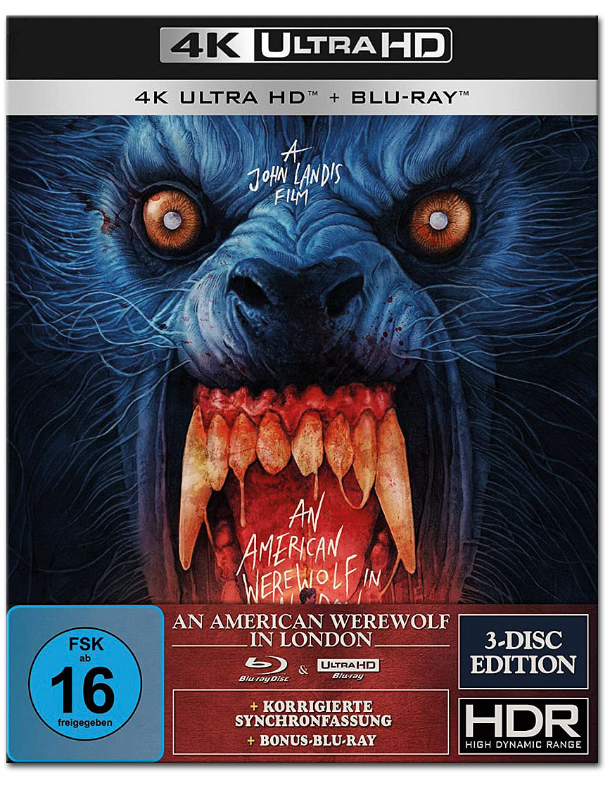 American Werewolf in London - Special Edition Blu-ray UHD (3 Discs)