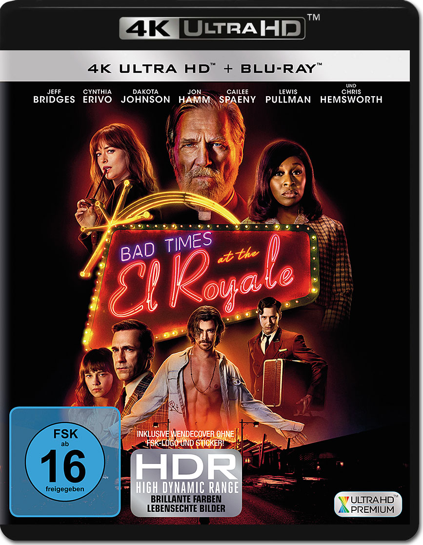 Bad Times at the El Royale Blu-ray UHD (2 Discs)