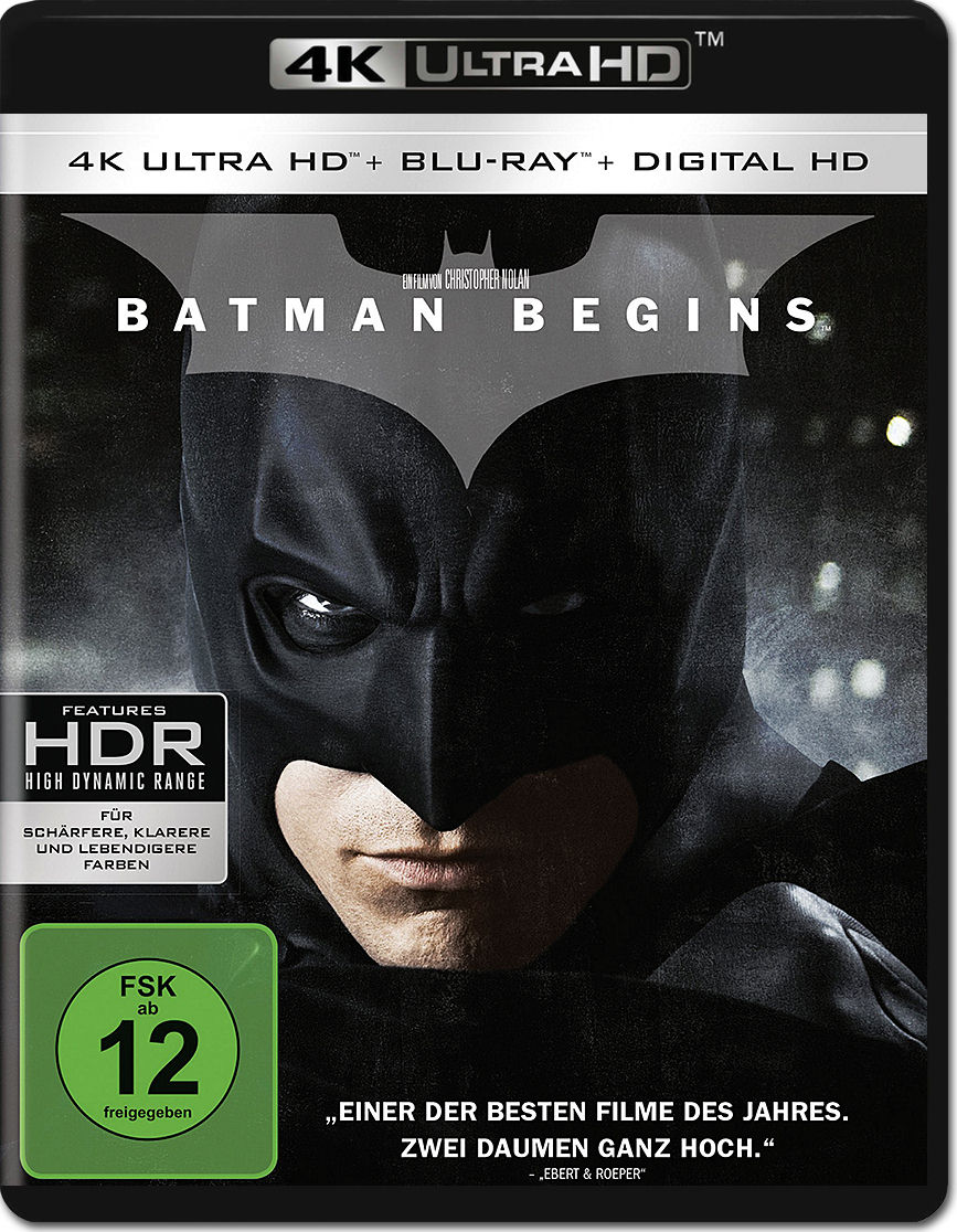 Batman Begins Blu-ray UHD (2 Discs)