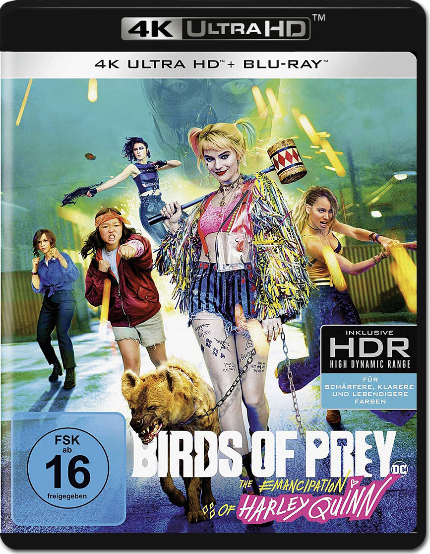 Birds of Prey: The Emancipation of Harley Quinn Blu-ray UHD (2 Discs)