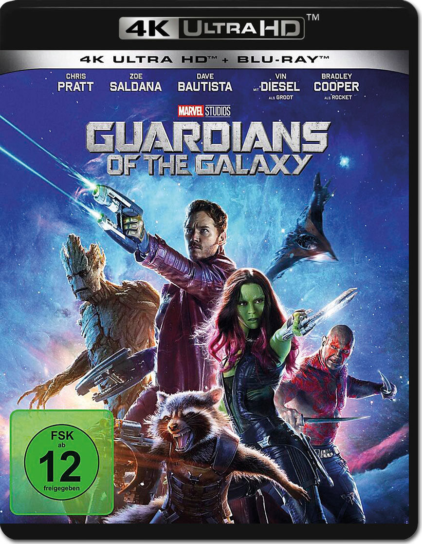 Guardians of the Galaxy Blu-ray UHD (2 Discs)