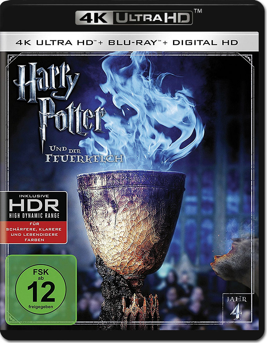 Harry Potter 4: Der Feuerkelch Blu-ray UHD (2 Discs)