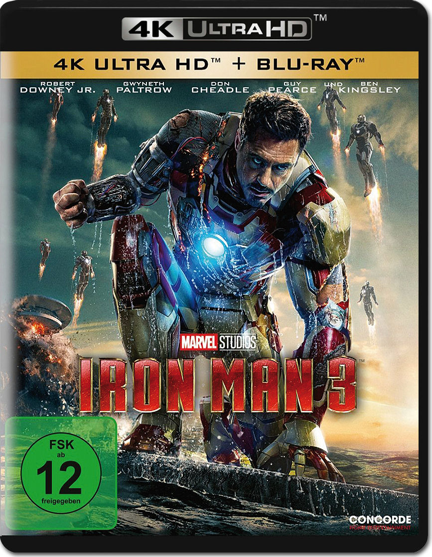 Iron Man 3 Blu-ray UHD (2 Discs)