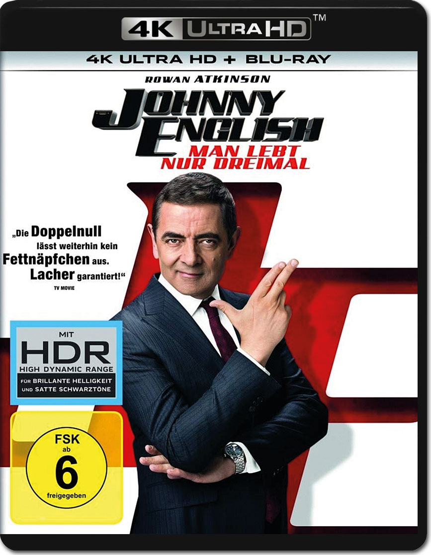 Johnny English: Man lebt nur dreimal Blu-ray UHD (2 Discs)