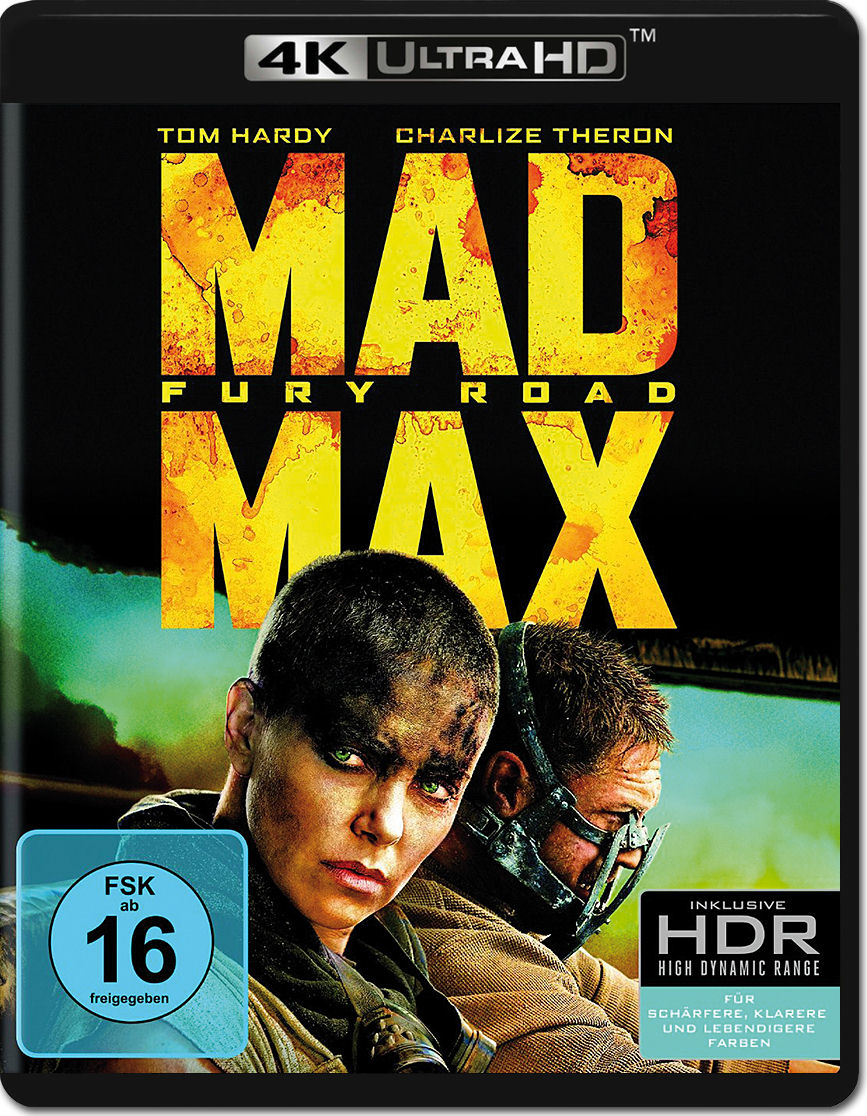 Mad Max: Fury Road Blu-ray UHD (2 Discs)