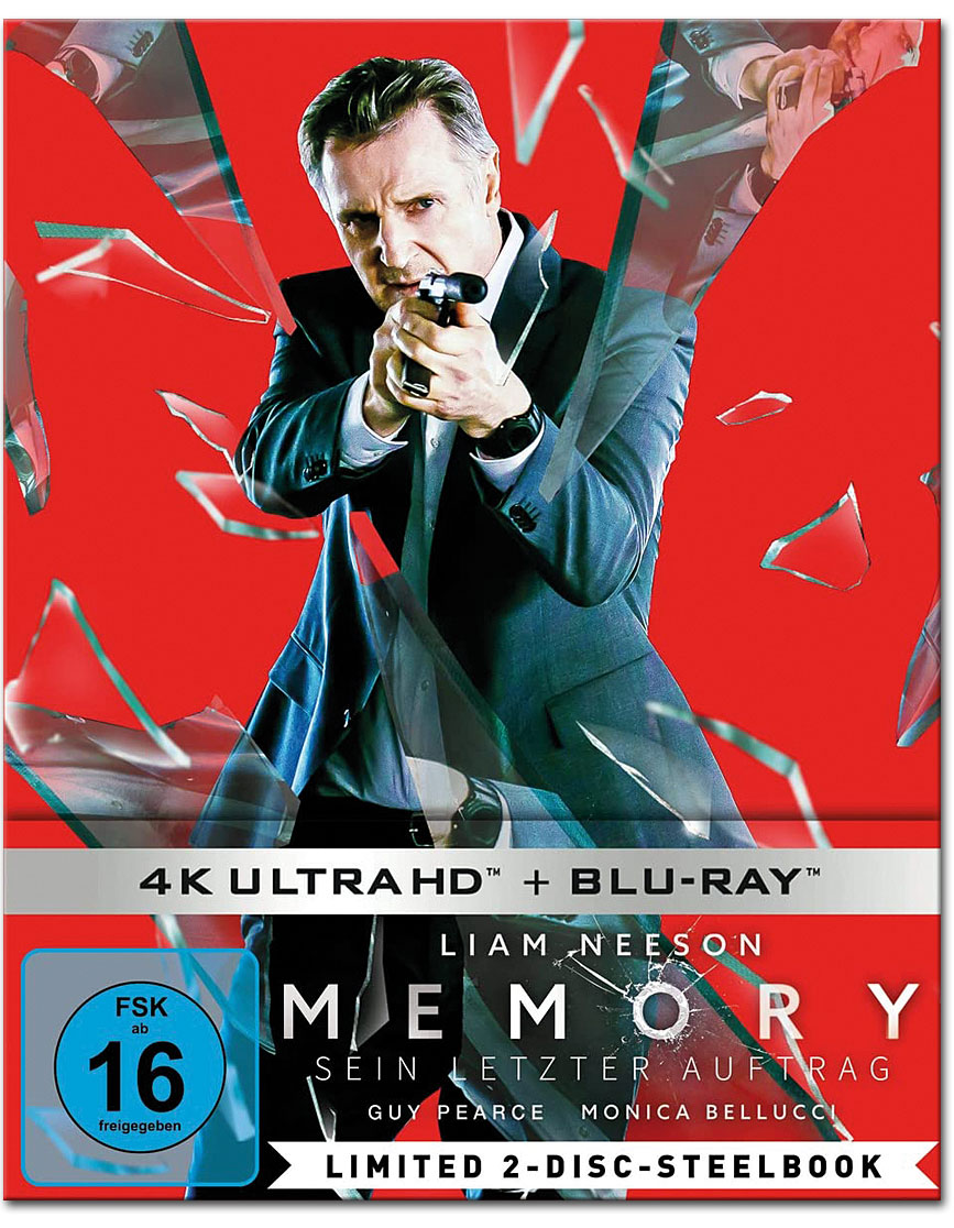 Memory: Sein letzter Auftrag - Steelbook Edition Blu-ray (2 Discs)