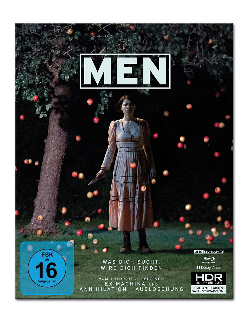 Men: Was dich sucht, wird dich finden - Mediabook Edition Blu-ray UHD (2 Discs)
