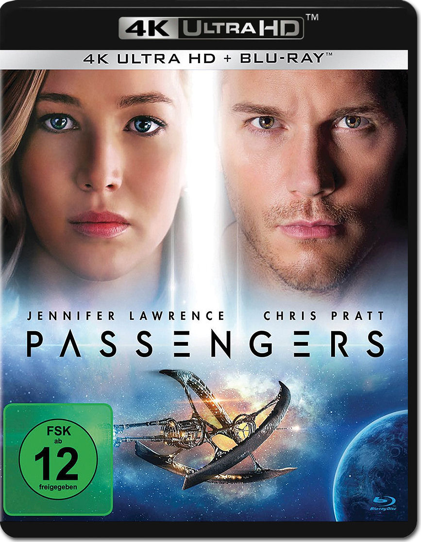 Passengers (2016) Blu-ray UHD (2 Discs)