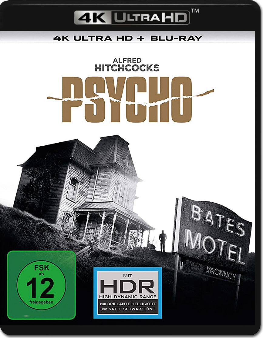 Psycho Blu-ray UHD (2 Discs)
