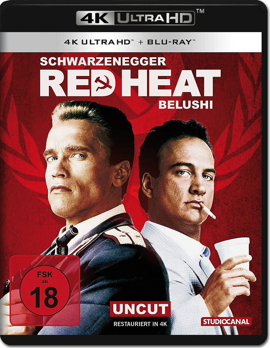 Red Heat Blu-ray UHD (2 Discs)
