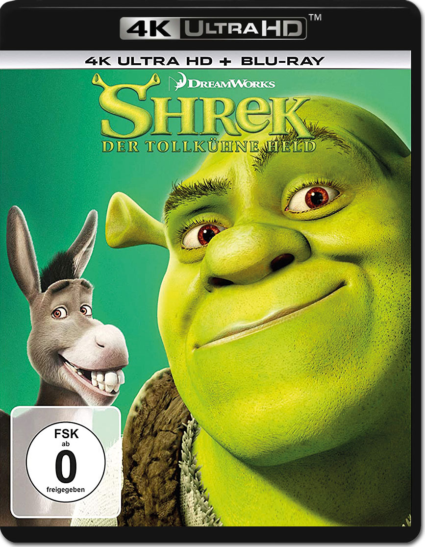 Shrek 1: Der tollkühne Held Blu-ray UHD (2 Discs)