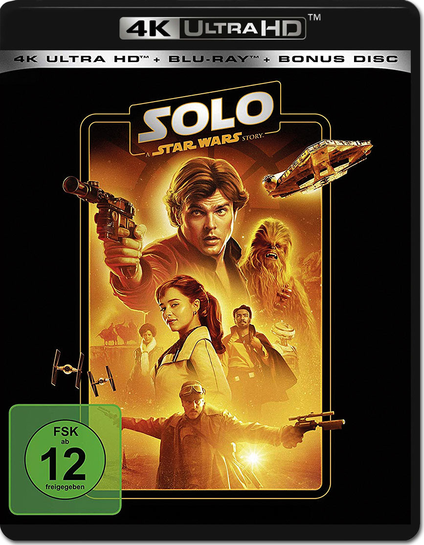 Solo: A Star Wars Story Blu-ray UHD (Line Look, 3 Discs)