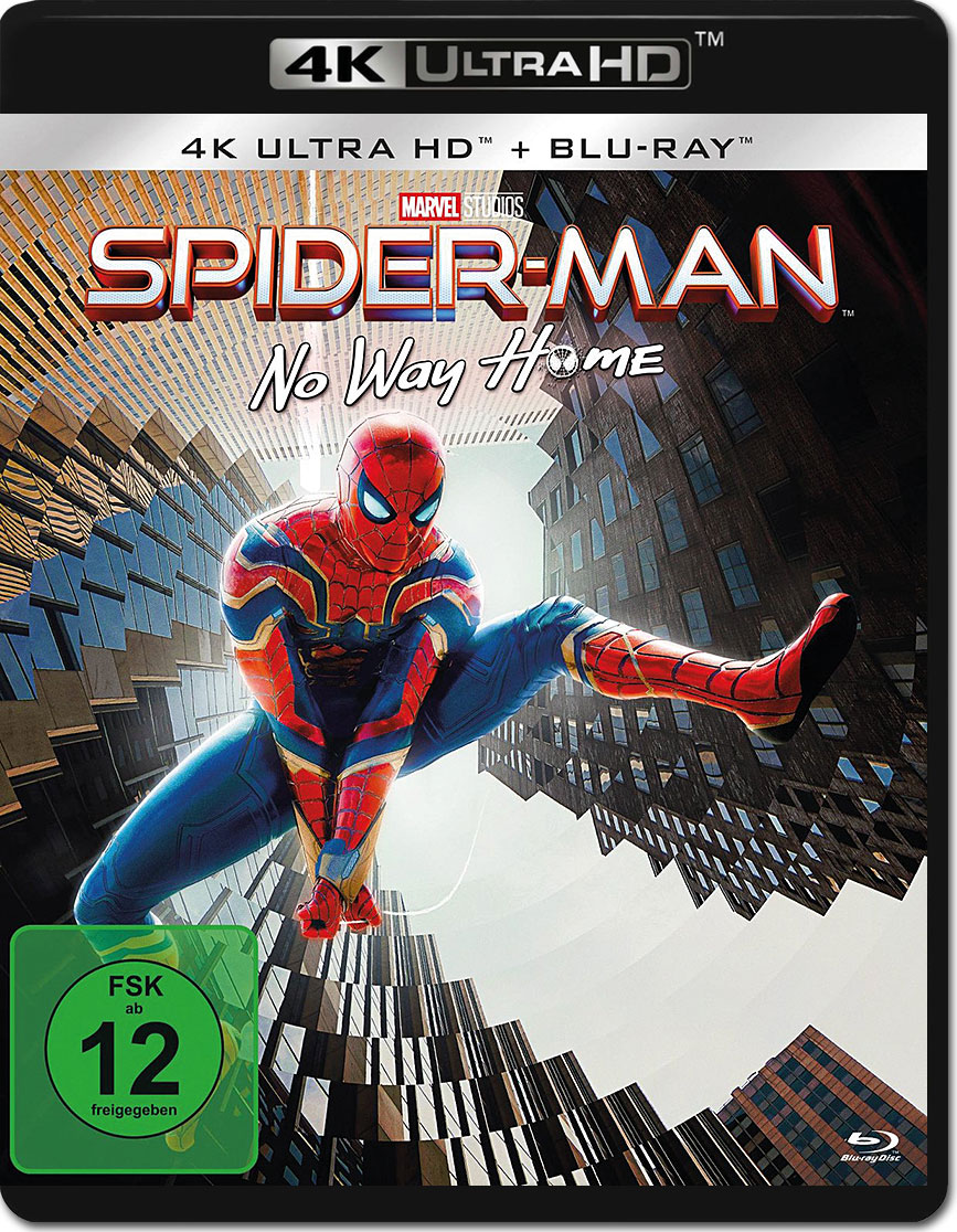 Spider-Man: No Way Home Blu-ray UHD (2 Discs)