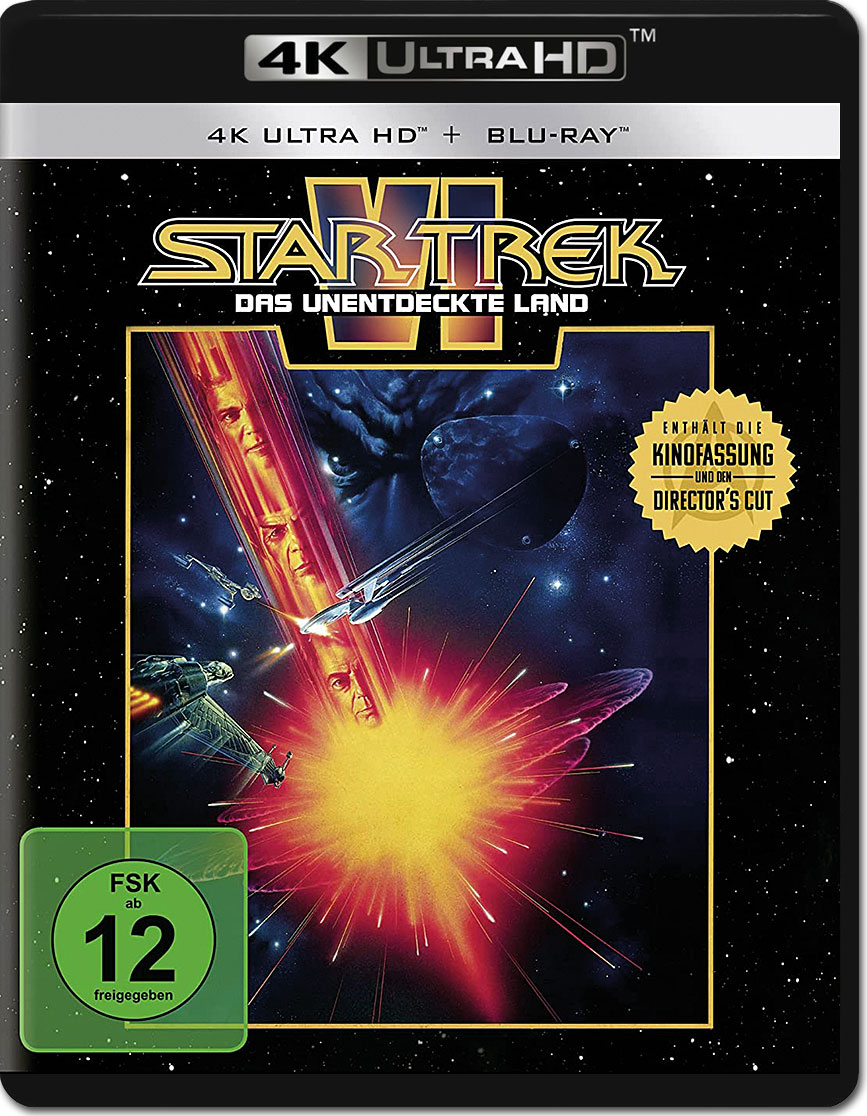 Star Trek 06: Das unentdeckte Land Blu-ray UHD (2 Discs)