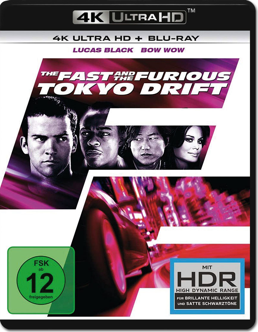 The Fast and the Furious 3: Tokyo Drift Blu-ray UHD (2 Discs)