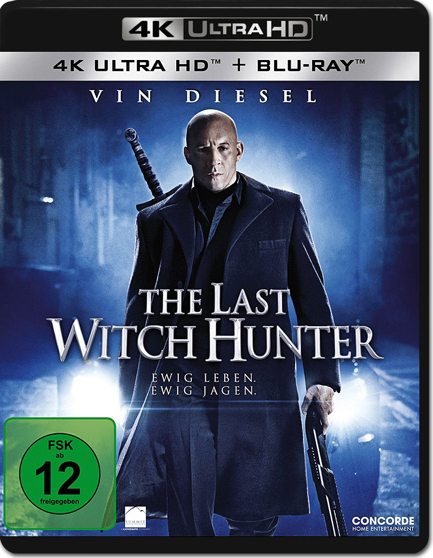 The Last Witch Hunter Blu-ray UHD (2 Discs)