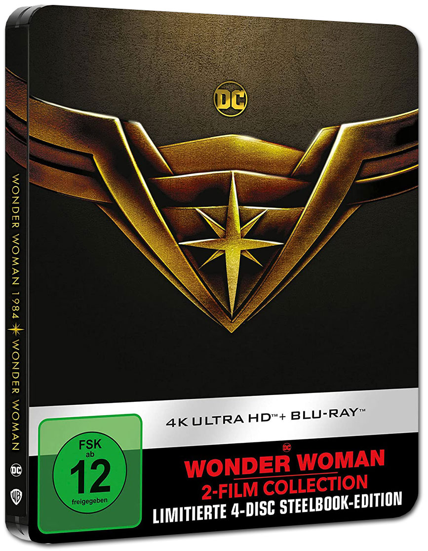 Wonder Woman - 2-Film Collection - Steelbook Edition Blu-ray UHD (4 Discs)