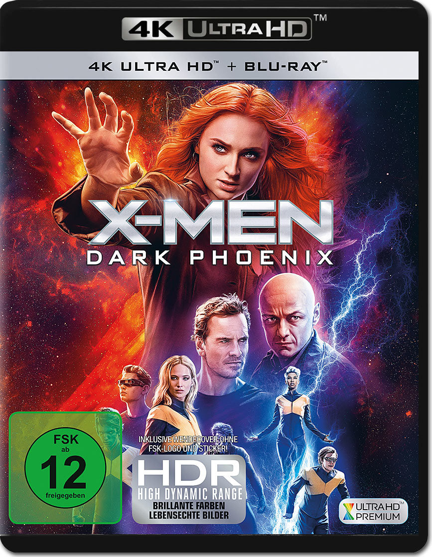 X-Men: Dark Phoenix Blu-ray UHD (2 Discs)